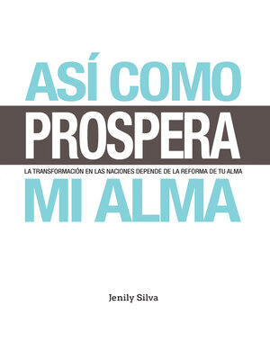 cover image of Así Como Prospera Mi Alma